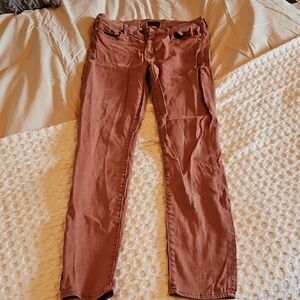 MOTHER Women's Tan Skinny Jeans